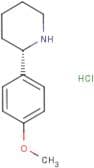 (S)-2-(4-Methoxyphenyl)piperidine hydrochloride