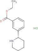 Ethyl (S)-3-(piperidin-2-yl)benzoate hydrochloride