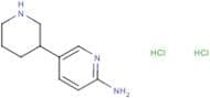 5-(Piperidin-3-yl)pyridin-2-amine dihydrochloride