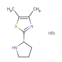 (S)-4,5-Dimethyl-2-(pyrrolidin-2-yl)thiazole hydrobromide