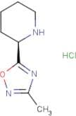 (R)-3-Methyl-5-(piperidin-2-yl)-1,2,4-oxadiazole hydrochloride