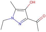1-(1-Ethyl-4-hydroxy-5-methyl-1H-pyrazol-3-yl)ethan-1-one