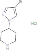 4-(4-Bromo-1H-pyrazol-1-yl)piperidine hydrochloride