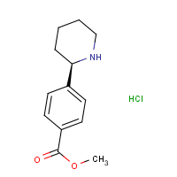 Methyl (R)-4-(piperidin-2-yl)benzoate hydrochloride