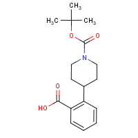 2-(1-(tert-Butoxycarbonyl)piperidin-4-yl)benzoic acid