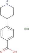 4-(Piperidin-4-yl)benzoic acid hydrochloride