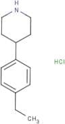 4-(4-Ethylphenyl)piperidine hydrochloride