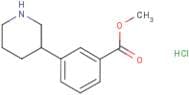 Methyl 3-(piperidin-3-yl)benzoate hydrochloride