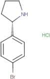 (S)-2-(4-Bromophenyl)pyrrolidine hydrochloride