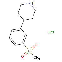 4-(3-(Methylsulfonyl)phenyl)piperidine hydrochloride