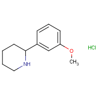 2-(3-Methoxyphenyl)piperidine hydrochloride