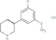 5-(3-Chloro-5-methoxyphenyl)-1,2,3,6-tetrahydropyridine hydrochloride