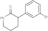 3-(3-Bromophenyl)piperidin-2-one