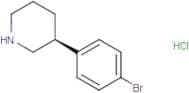 (S)-3-(4-Bromophenyl)piperidine hydrochloride