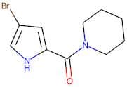 1-(4-Bromo-1H-pyrrole-2-carbonyl)piperidine