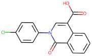 2-(4-Chlorophenyl)-1-oxo-1,2-dihydroisoquinoline-4-carboxylic acid