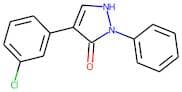 4-(3-Chlorophenyl)-2-phenyl-2,3-dihydro-1H-pyrazol-3-one