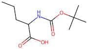 2-(tert-Butoxycarbonylamino)pentanoic acid
