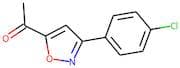 1-[3-(4-Chlorophenyl)-1,2-oxazol-5-yl]ethan-1-one