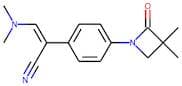 (2Z)-2-[4-(3,3-Dimethyl-2-oxoazetidin-1-yl)phenyl]-3-(dimethylamino)prop-2-enenitrile