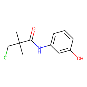 3-Chloro-N-(3-hydroxyphenyl)-2,2-dimethylpropanamide