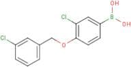 3-Chloro-4-(3'-Chlorobenzyloxy)phenylboronic acid