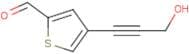 4-(3-Hydroxyprop-1-yn-1-yl)thiophene-2-carbaldehyde