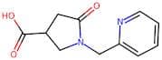 5-Oxo-1-(pyridin-2-ylmethyl)pyrrolidine-3-carboxylic acid
