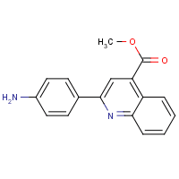 Methyl 2-(4-aminophenyl)quinoline-4-carboxylate