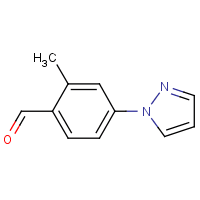 2-Methyl-4-(1h-pyrazol-1-yl)benzaldehyde