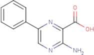 3-Amino-6-phenylpyrazine-2-carboxylic acid