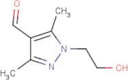 1-(2-Hydroxyethyl)-3,5-dimethyl-1H-pyrazole-4-carbaldehyde