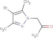 1-(4-Bromo-3,5-dimethyl-1H-pyrazol-1-yl)acetone