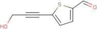 5-(3-Hydroxyprop-1-yn-1-yl)thiophene-2-carbaldehyde