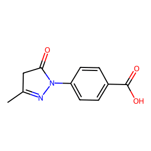 4-(3-Methyl-5-oxo-2-pyrazolin-1-yl)benzoic acid