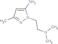 2-(2-Dimethylaminoethyl)-5-methyl-2H-pyrazole-3-ylamine
