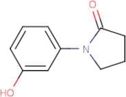 1-(3-Hydroxy-phenyl)-pyrrolidin-2-one