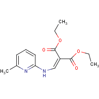 Diethyl 2-((6-methylpyridin-2-ylamino)methylene)malonate