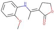 (3E)-3-{1-[(2-Methoxyphenyl)amino]ethylidene}oxolan-2-one