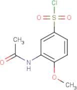 3-Acetamido-4-methoxybenzene-1-sulfonyl chloride