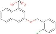 3-(2-Chlorobenzyloxy)naphthalene-1-carboxylic acid