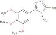 4-Amino-5-(3,4,5-trimethoxy-phenyl)-4H-[1,2,4]triazole-3-thiol