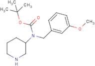 tert-Butyl 3-methoxybenzylpiperidin-3-ylcarbamate