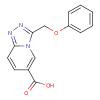 3-(Phenoxymethyl)-[1,2,4]triazolo[4,3-a]pyridine-6-carboxylic acid