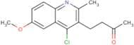 4-(4-Chloro-6-methoxy-2-methylquinolin-3-yl)butan-2-one