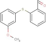 2-(3-Methoxyphenylthio)benzaldehyde