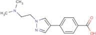 4-(1-(2-(Dimethylamino)ethyl)-1H-pyrazol-4-yl)benzoic acid