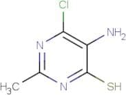 5-Amino-6-chloro-2-methylpyrimidine-4-thiol