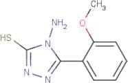 4-Amino-5-(2-methoxy-phenyl)-4H-[1,2,4]triazole-3-thiol