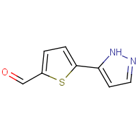 5-(1h-Pyrazol-5-yl)thiophene-2-carbaldehyde